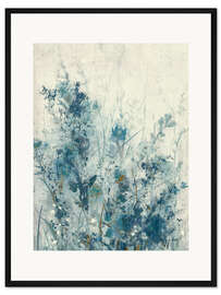 Gerahmter Kunstdruck Blauer Frühling