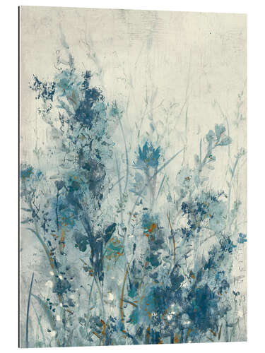 Tableau en plexi-alu Printemps bleu