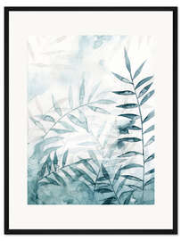 Gerahmter Kunstdruck Bambusflüstern II