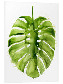 Foam board print Monster leaf I