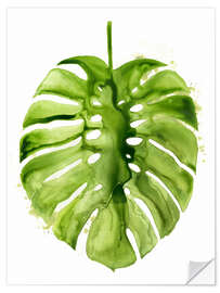 Selvklebende plakat Monster leaf I