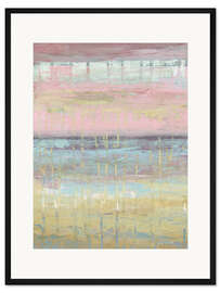 Gerahmter Kunstdruck Staubiger Horizont II