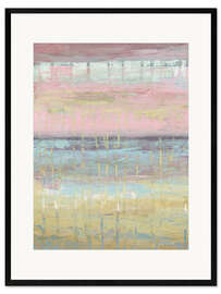 Gerahmter Kunstdruck Staubiger Horizont II