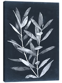 Canvas print Midnight Leaves II