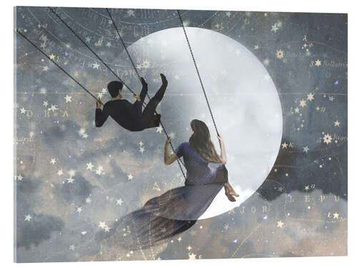 Akrylbilde Celestial Love II