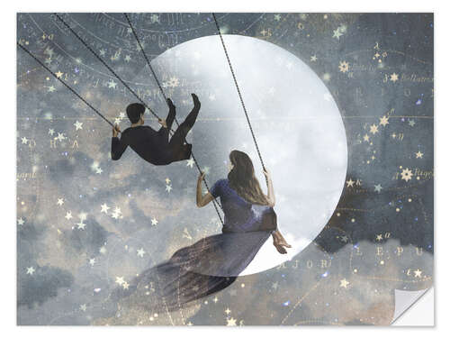 Naklejka na ścianę Celestial Love II