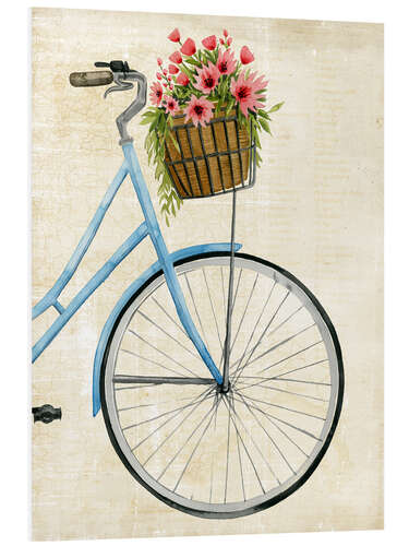 Foam board print Flower courier II