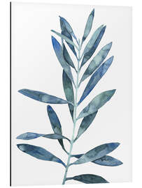 Magnettafel Indigoblätter II