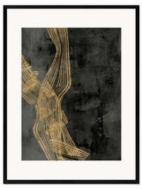 Kehystetty taidepainatus Woven Matrix II