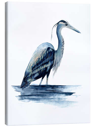 Canvas print Azur Heron II