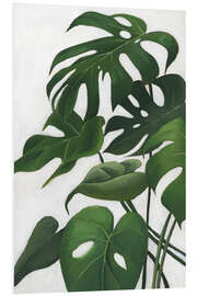 Foam board print Plant life I