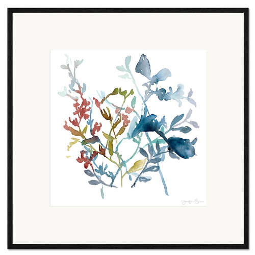 Ingelijste kunstdruk Bloom Array II
