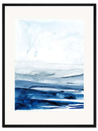 Gerahmter Kunstdruck Arktisches Meer