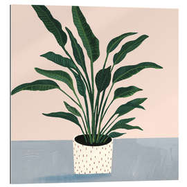 Gallery print Palm in point pot