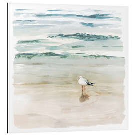 Magnettafel Möwe am Strand II