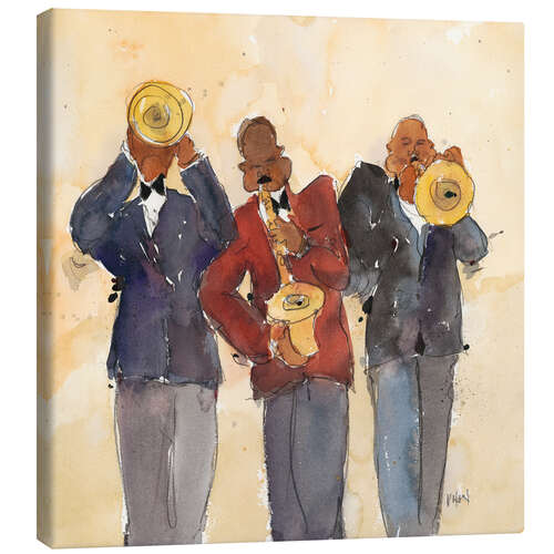 Tableau sur toile Trio jazz I