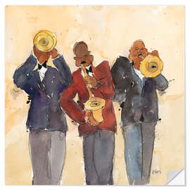 Vinilo para la pared Jazz Trio I