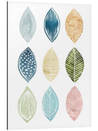 Magnettafel Blättermuster I