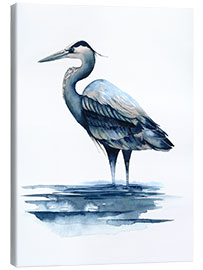 Canvas print Azur Heron I