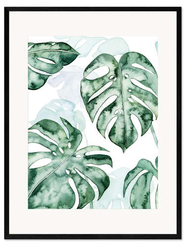 Framed art print Split Leaf I
