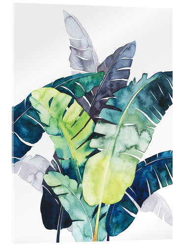 Acrylglas print Twilight Palms II