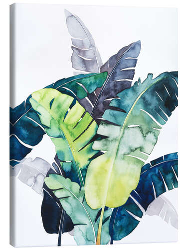 Leinwandbild Palmenschatten II