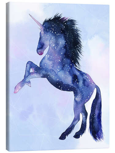 Canvas print Unicorn Universe