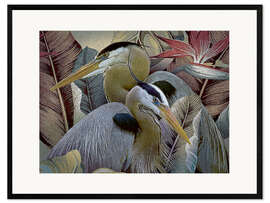 Framed art print Two to Tango