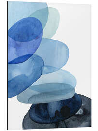 Magnettafel Steine aus dem Flussbett II