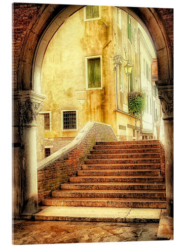 Acrylic print Italian Archway