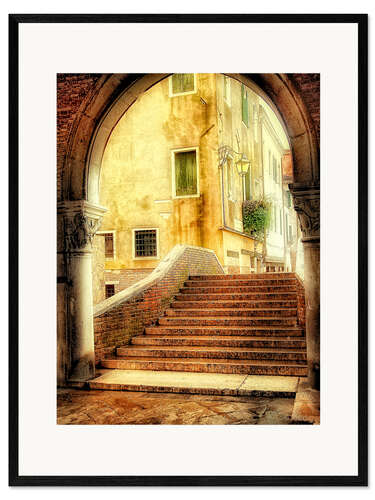 Framed art print Italian Archway
