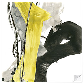 Wandsticker Zitronenfluss I