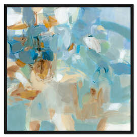 Gerahmter Kunstdruck Sparkle Beach