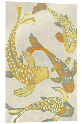 Cuadro de metacrilato Golden Koi I