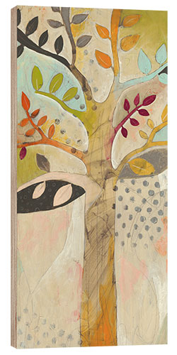 Wood print Forest Spectrum II