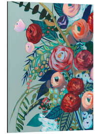 Magnettafel Blumenarrangement