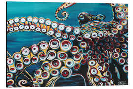 Magnettafel Wilde Krake I