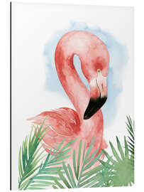 Alubild Flamingo Komposition I