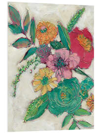 Foam board print Olive's Flowers I