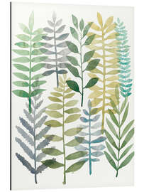 Magnettafel Aquarell Botanik I