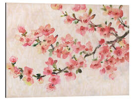 Magnettafel Kirschblütenkomposition