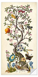 Wall sticker Chinoiserie Natura I