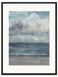 Gerahmter Kunstdruck Strandaufstieg II