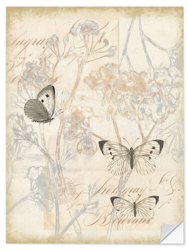 Wall sticker Vintage butterflies