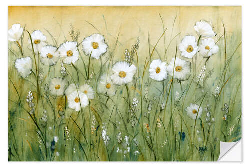 Wall sticker Daisies in Spring I