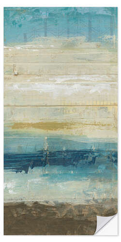 Vinilo para la pared Ocean Plains II
