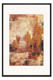 Gerahmter Kunstdruck Kontinuität I