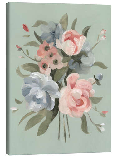 Canvas print Pastel Bouquet II