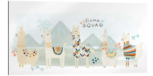 Gallery print Lamas