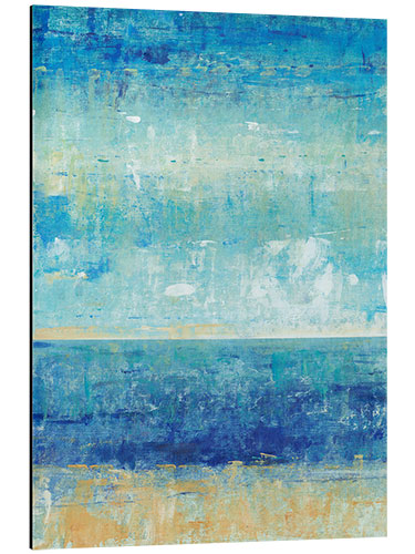 Tableau en aluminium Horizon sur la plage